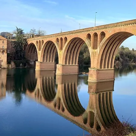 Au Bord Du Tarn Avec Ponton Et بيت للعطل Marssac-sur-Tarn