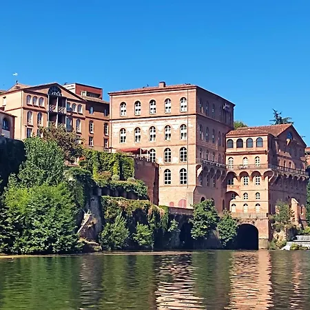 Au Bord Du Tarn Avec Ponton Et بيت للعطل Marssac-sur-Tarn